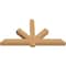 Ekena Millwork Kennewick Timber Gable Bracket, Western Red Cedar, 72"W x 39"H x 5 1/2"D x 5 1/2"F, 13/12 Pitch GBW072X39X0606KEN00SWR - alternate 5